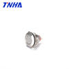 30mm LED Light Flat Metal Push Button Reset