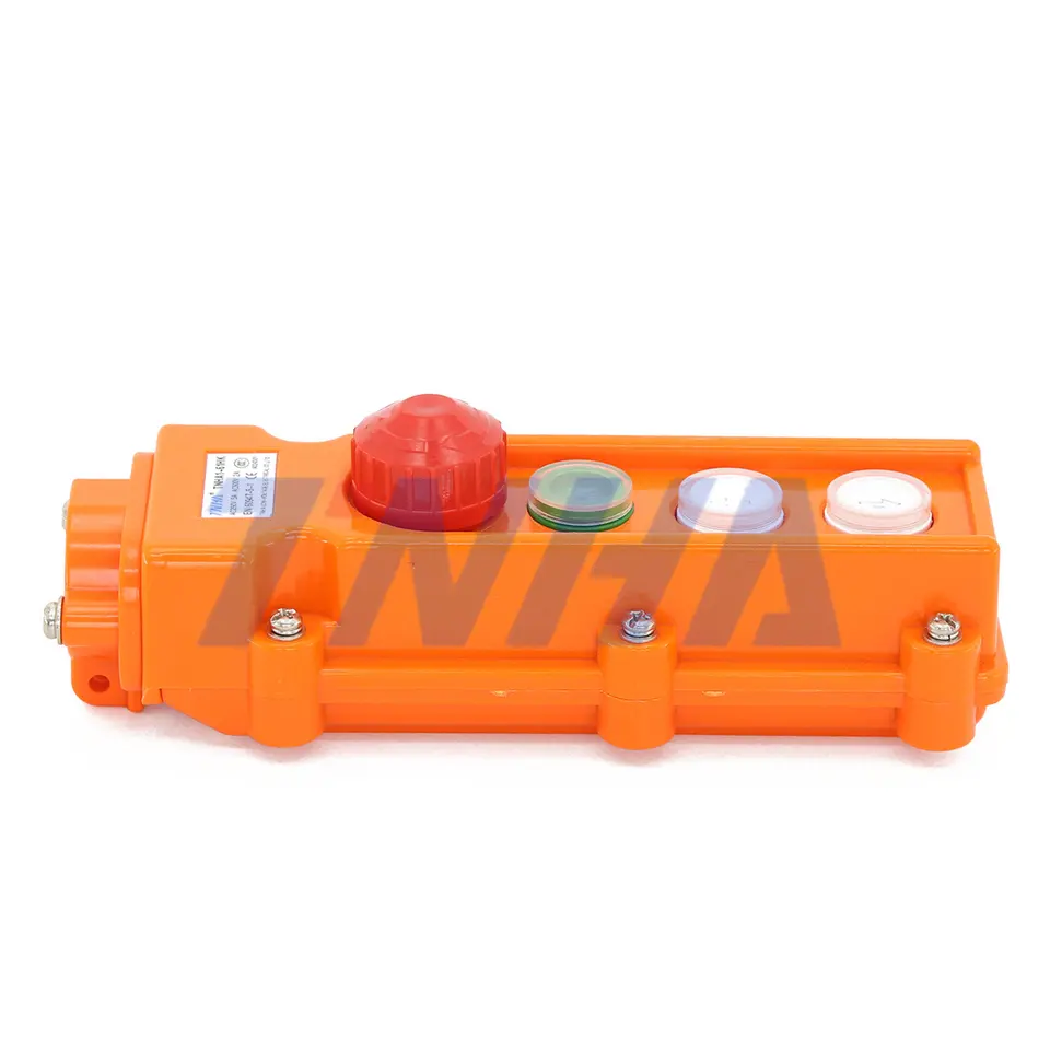 TNHA1-61HK Rainproof Emergency Stop Crane Push Button Switch Pendant Hoist Control Station
