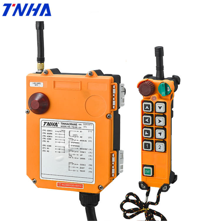 TNHA1 F24-8S Single Speed Crane Radio Remote Control Industrial Wireless Remote 