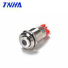 12mm Good Quality Waterproof Hight Flat Metal Push Button
