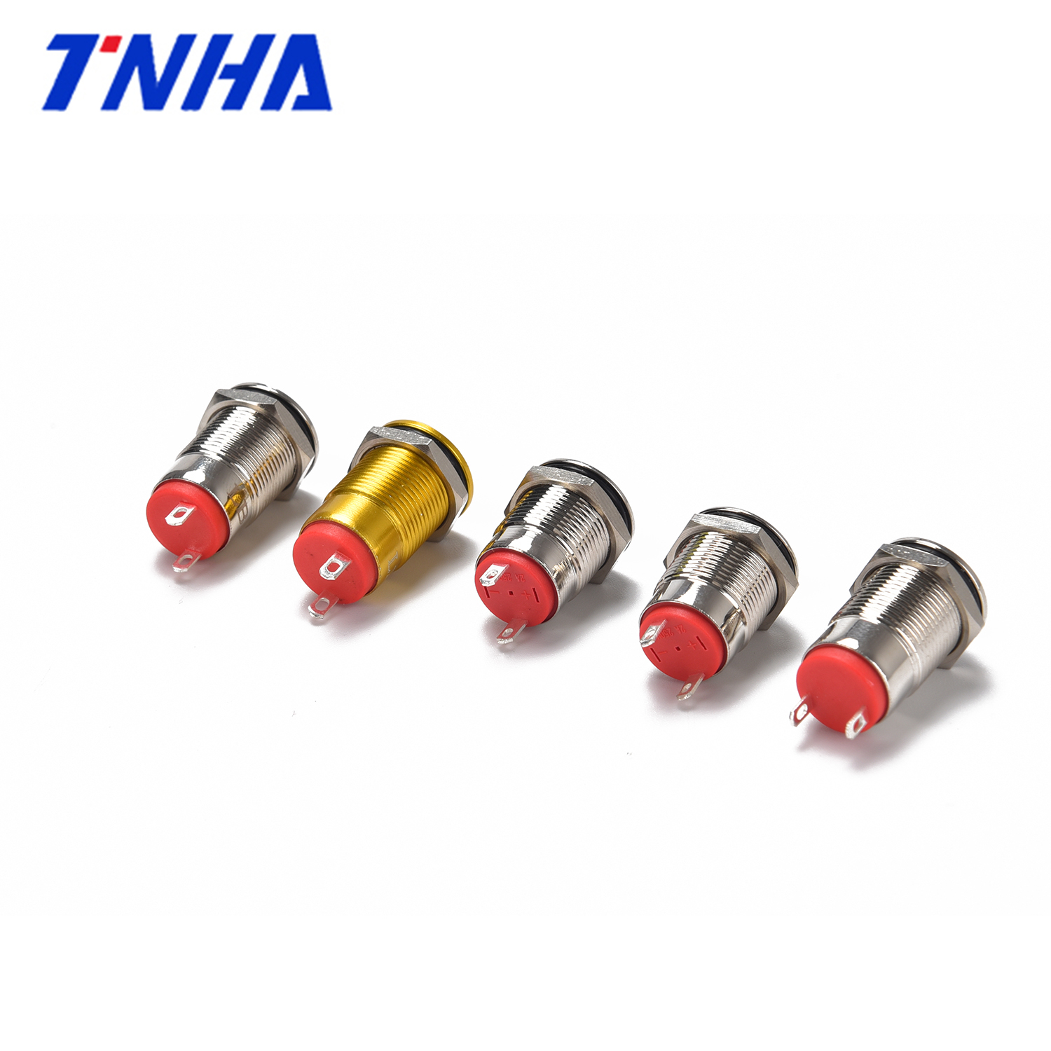 12V/36V 12mm IP65 Waterproof Metal Push Button