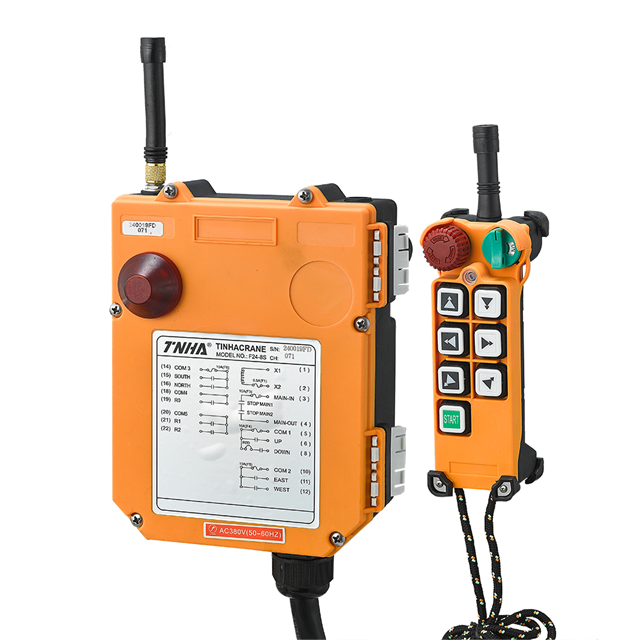 TNHA1 F24-6D Double Speed Crane Radio Remote Control Industrial Wireless Remote 
