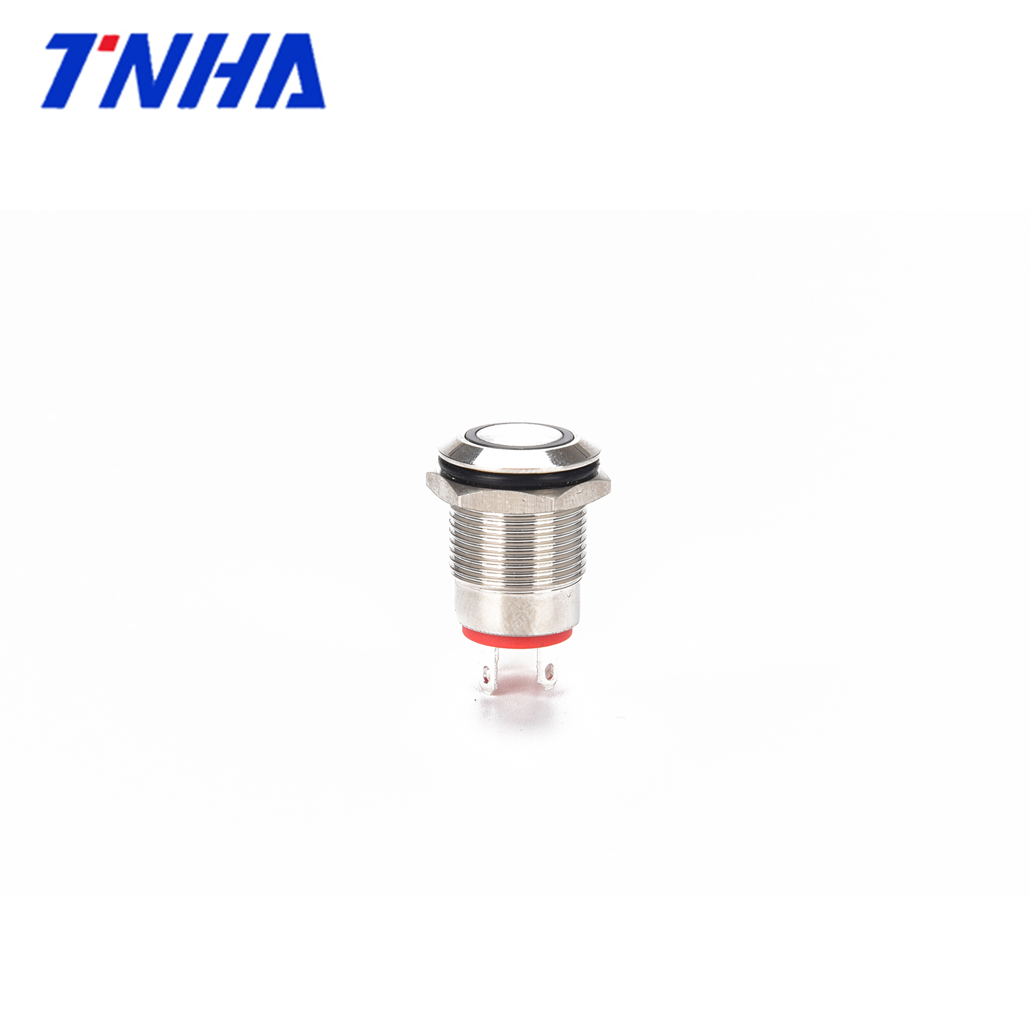 TNHA12 IP65 12mm Waterproof Led Illuminated Metal Push Button