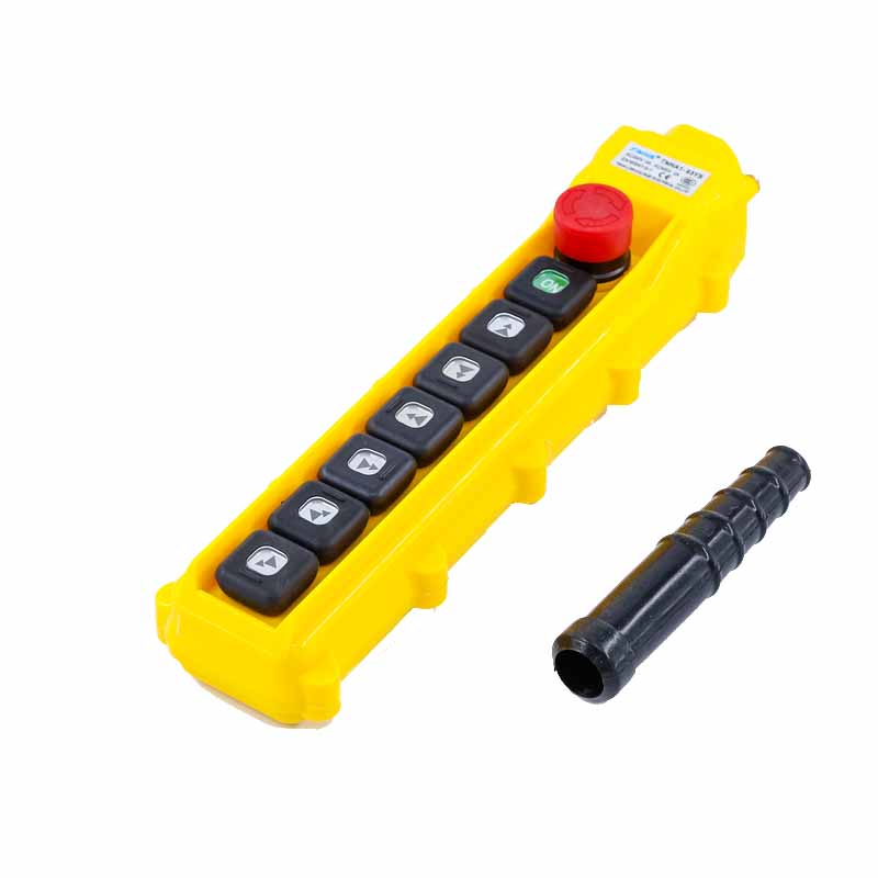 TNHA1-63YS Automatic Reset Button Crane Push Button With Emergency Stop