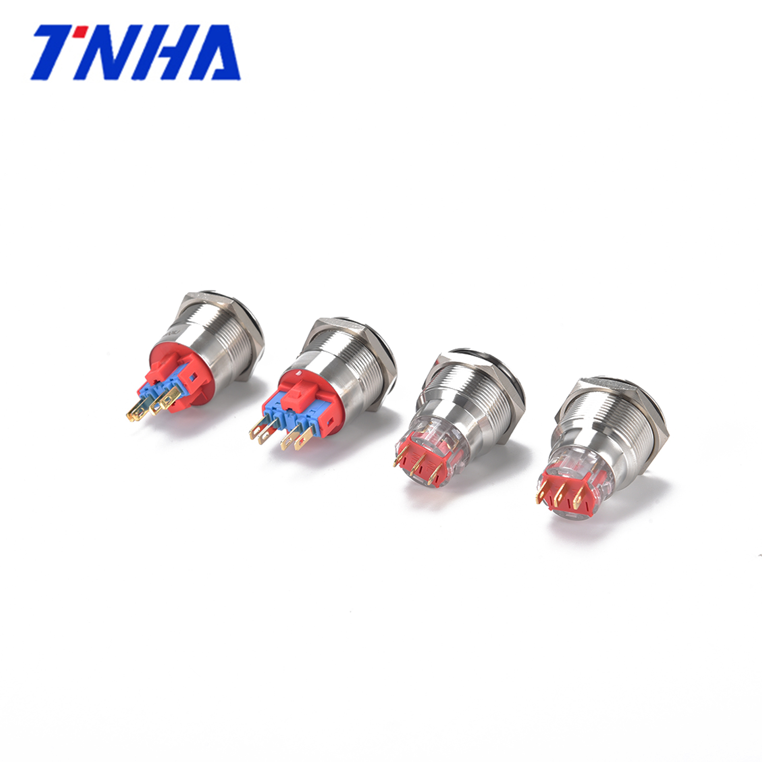 22mm Metal Push Button Reset Stainless Steel