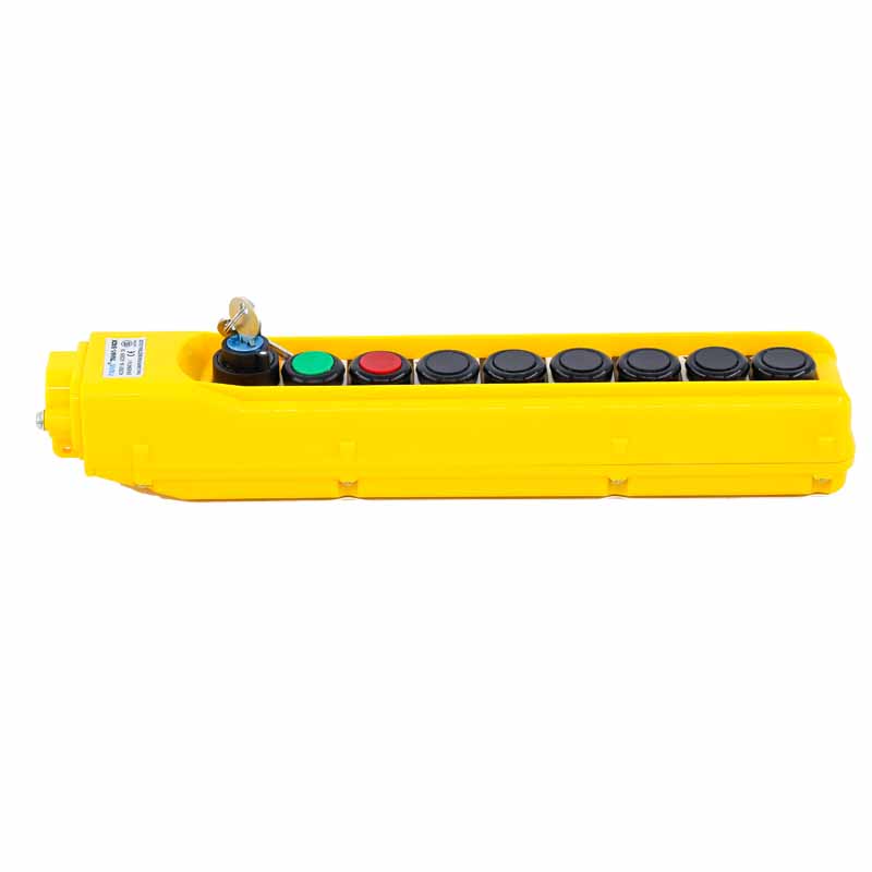 TNHA1-64CK 8 Holes Waterproof Push Button Control Switch Box with lock