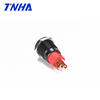 IP65 16mm Good Quality Black Metal Pushbutton Switch