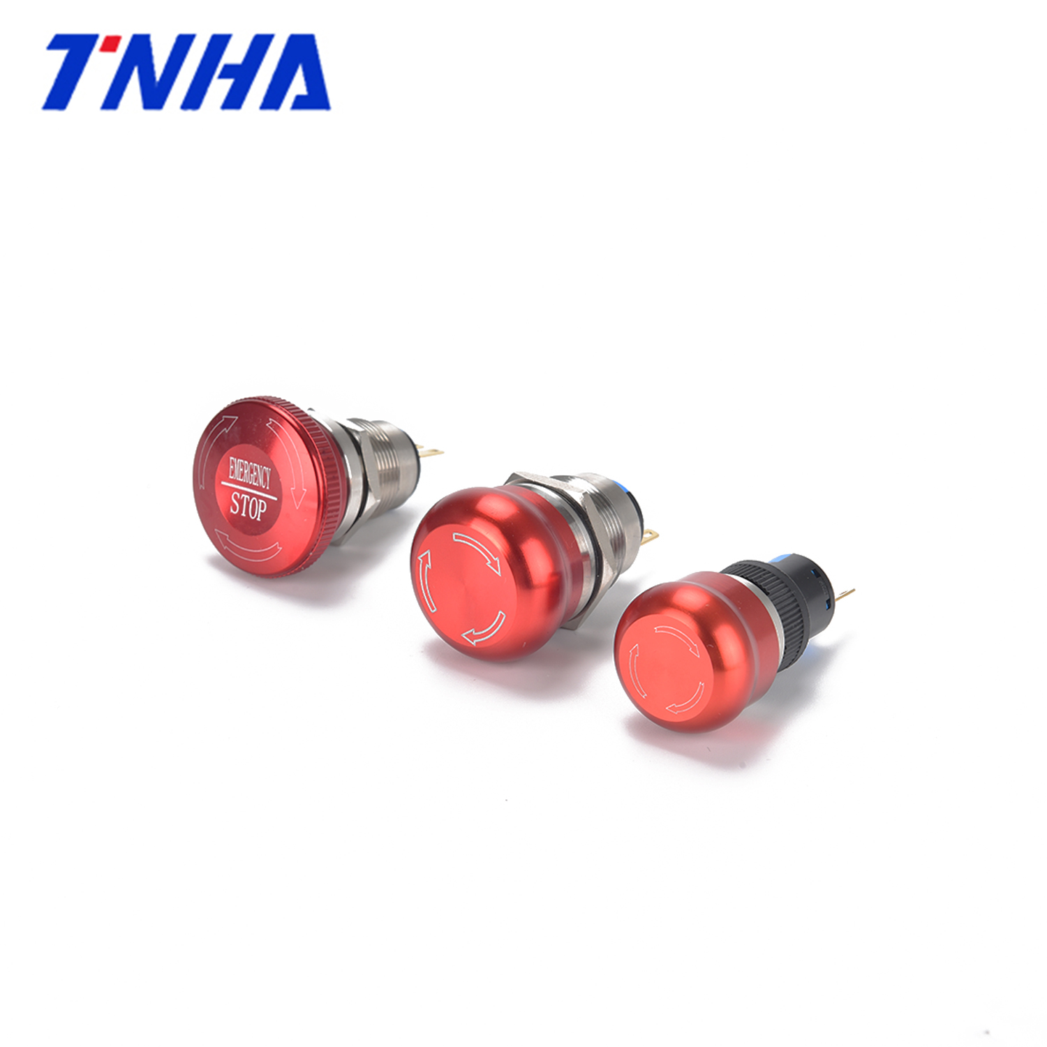 19mm Metal Emergency Push Button Customizable