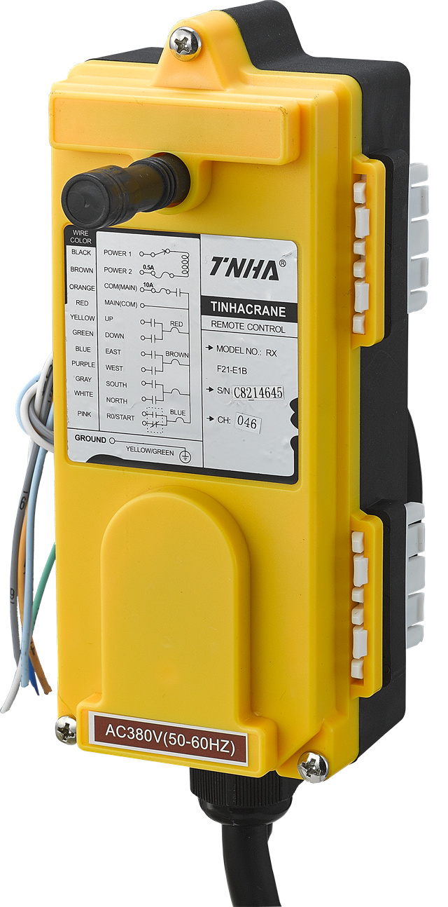 TNHA1-F21-X4S Yellow Crane Radio Remote Control
