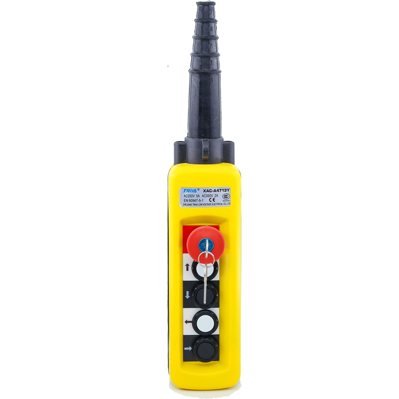 XAC -A4713Y Emergency Stop Button Guard Crane Push Button Switch