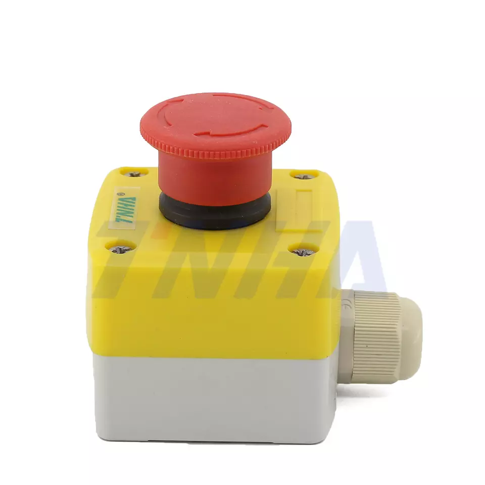 TNHA IP65 Waterproof 1 Hole Push Button Switch Control Station Box