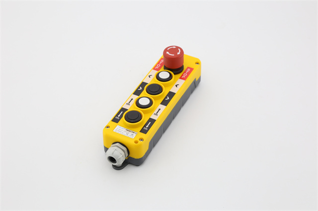 TNHA1-T4813 4NO+4NO +1NC with Stop Magnet Lifting Push Button Switch Control Switch 