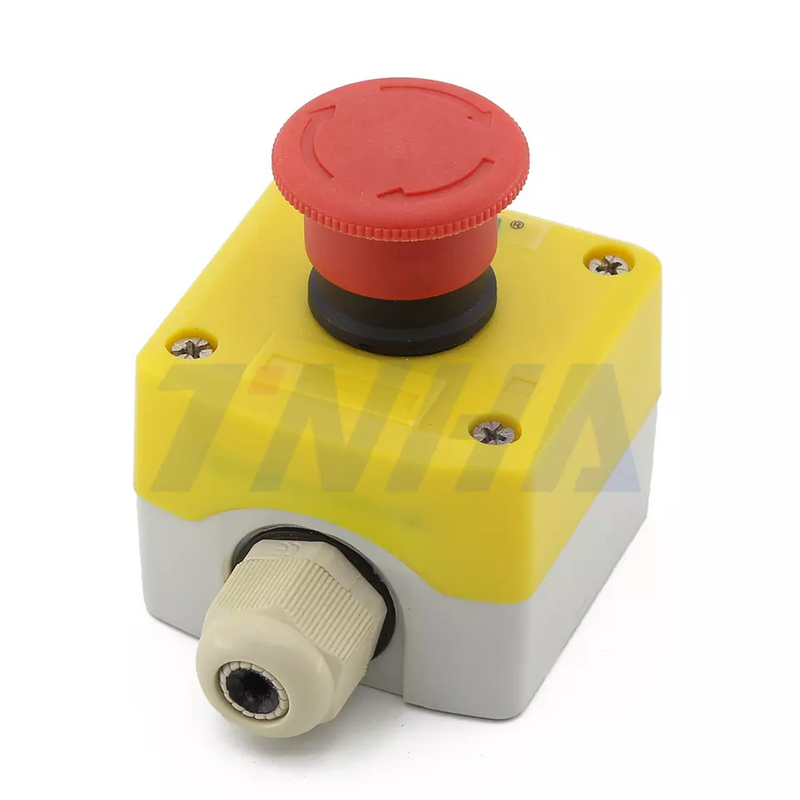 TNHA IP65 Waterproof 1 Hole Push Button Switch Control Station Box